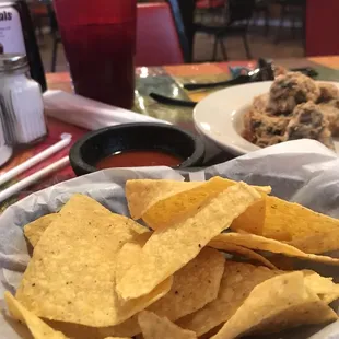 House made tortilla chips and salsa