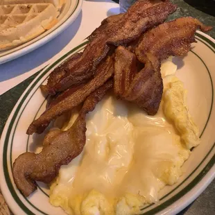 Eggs and bacon