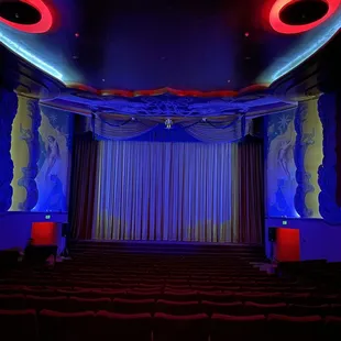 Inside the main theatre
