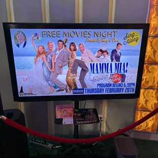 Free movie night