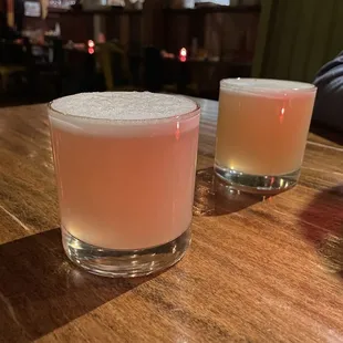 Brazilian Pisco Sour and El Catire Pisco Sour