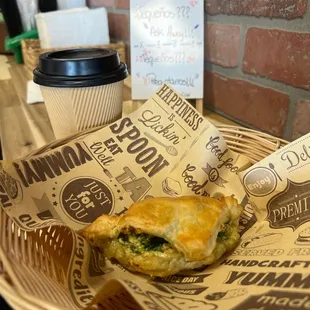 Spinach ricotta with Latte