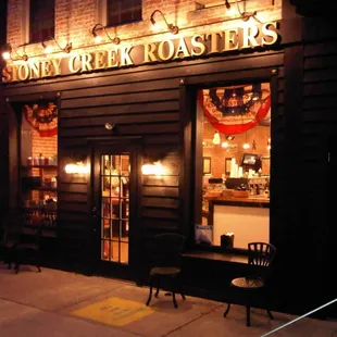 the outside of the store