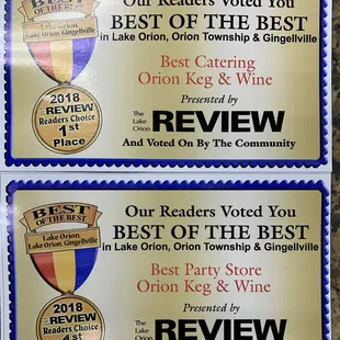 the best of the best award