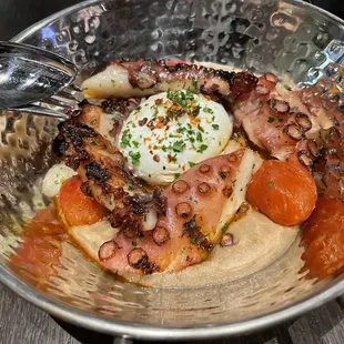 Charcoal Grilled Octopus