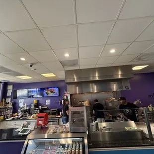 sushi and sashimi, interior