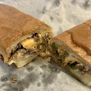 Steak and Cheese Hot Sandwich