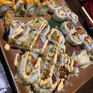food, sushi, sushi and sashimi, sashimi