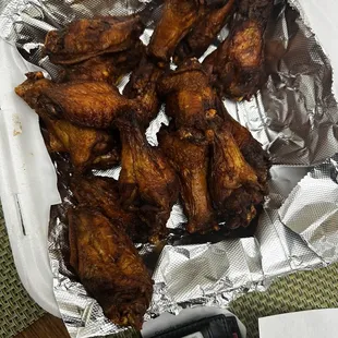 Burn wings