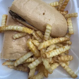 Philly cheesesteak