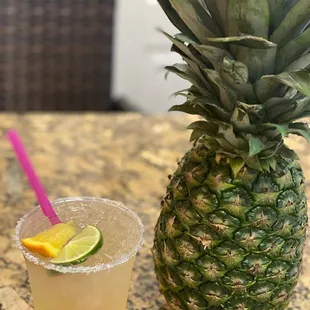 Pineapple cocktails