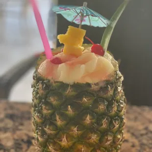 Pineapple cocktails