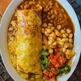 Shredded Beef Burrito