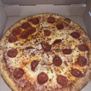 Pepperoni Pizza!! Absolutely delicious!!