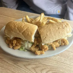 Shrimp po boy