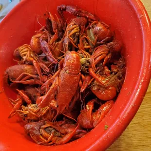 More crawfish