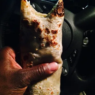 Carne asada burrito! Nice flavor