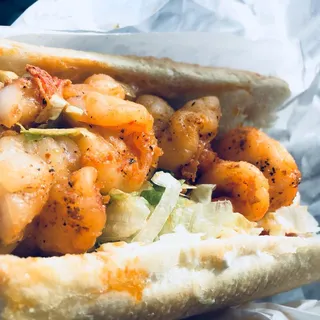 GRILLED SHRIMP PO'BOY