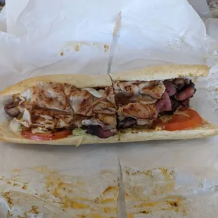 Hot Brooklyn (sub regular mayo for chipotle mayo)