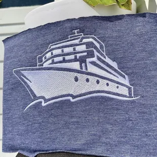 Created this design for a charter crew. Email us for a quote for your company's logo.