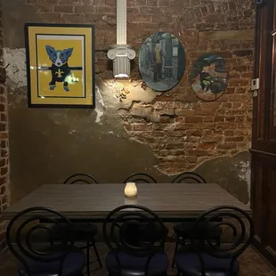 Inside the restaurant