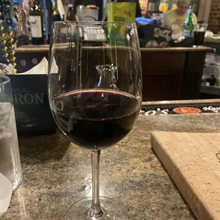 Delicious wine and great list!