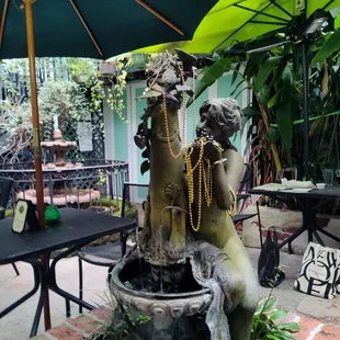 Outdoor seating