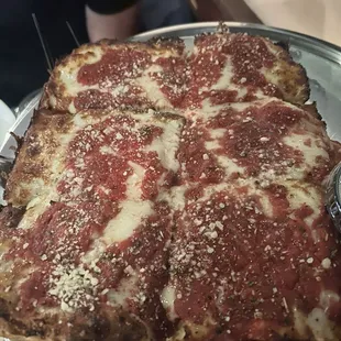 Small square Cheese Pizza