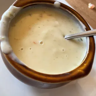 a bowl of soup