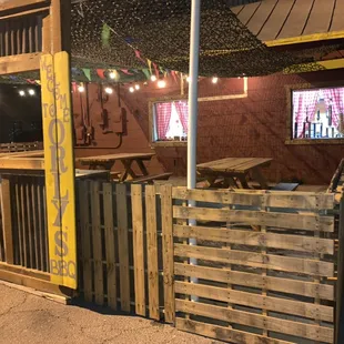 Come enjoy a great time at our outdoor patio seating area.