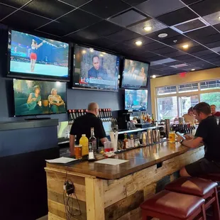 BAR  ...seating and high tops too !