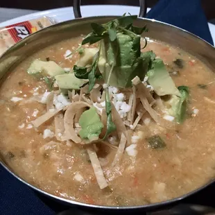 Chicken tortilla soup