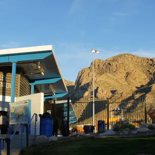 OV Aquatic Center Entrance