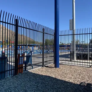 Looking into the pool