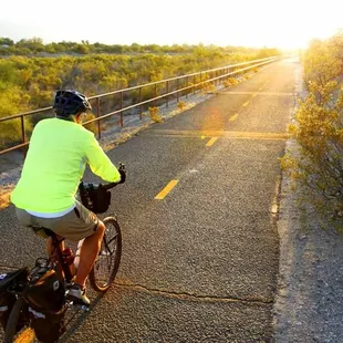 The Tucson Loop is a great place to rent a bike and enjoy the sun.