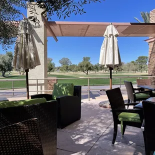 Photo from the restaurants patio.