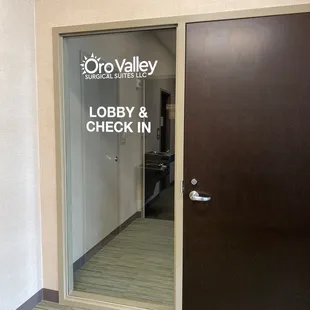 Outside Lobby