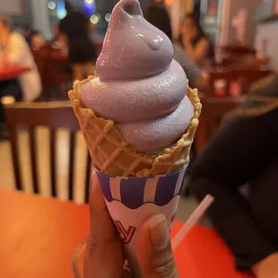 Taro ice cream