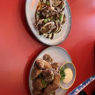 Takoyaki and Karaage