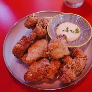 Chicken Karaage: Japanese Fried Chicken with Yuzi Mayo