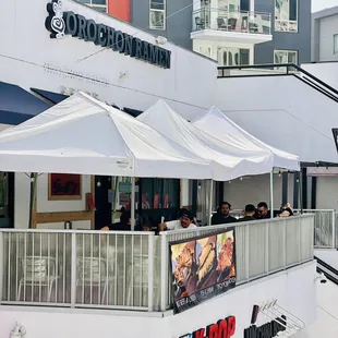 Outdoor seating