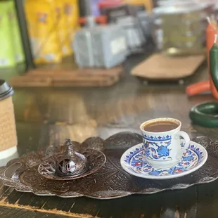 Turkish Coffee with Turkish Delight Singles Cube