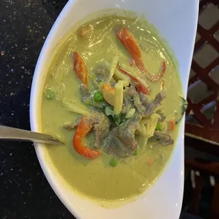 Special Green Curry Beef