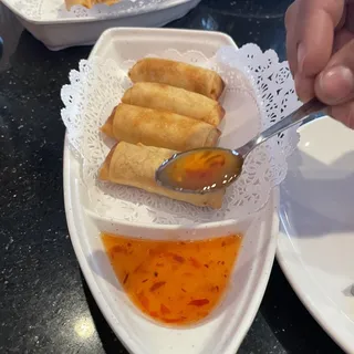 3. Crispy Veggie Thai Spring Rolls