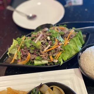 19. Larb/ground meat Salad