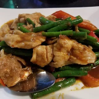 46. Pad Prik Kinng (green Bean)