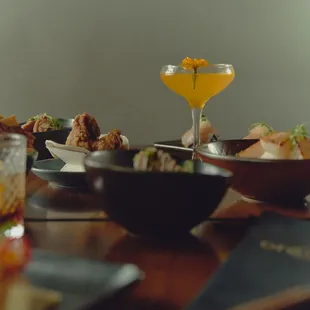 Assortment of dishes