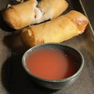 Blue Crab Spring Rolls