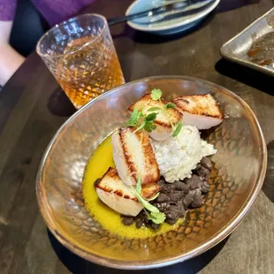 Latin Cuban Scallops