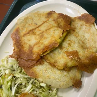 Fried pupusa